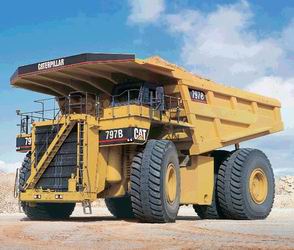 новая серия карьерных самосвалов Caterpillar 