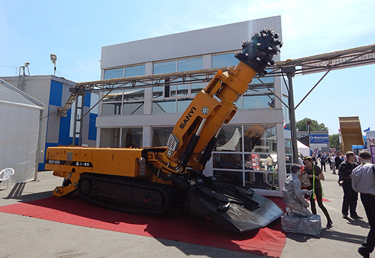 Комбайн избирательного действия SANY EBZ160S (масса - 50 тонн)