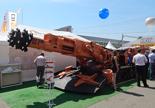Комбайн проходческий KSP-35RU производства ОАО "Ясиноватский машиностроительный завод"