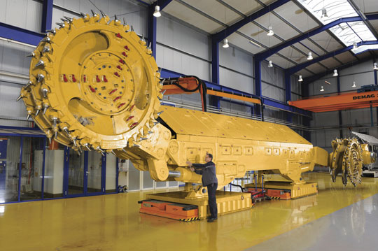 Новое поколение очистных комбайнов Caterpillar