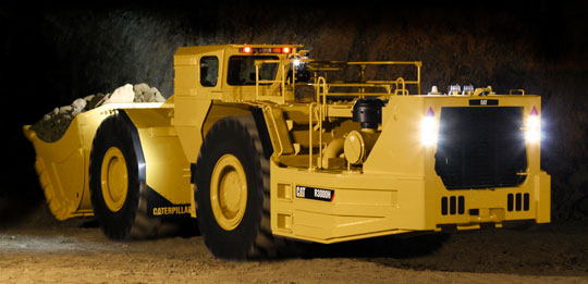 Новый подземный погрузчик Caterpillar R3000H 