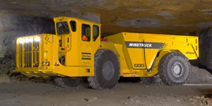 Подземный самосвал Atlas Copco