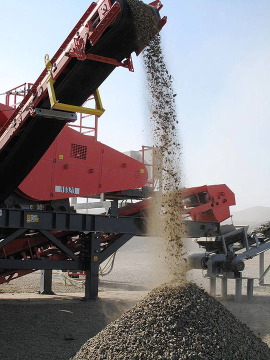 Дробильно-сортировочное оборудование Sandvik