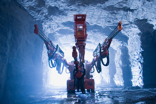 Sandvik усовершенствовала установки для проходки тоннелей серии DTi