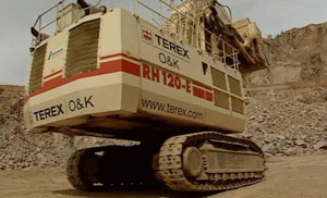 Карьерный экскаватор Terex RH-120E