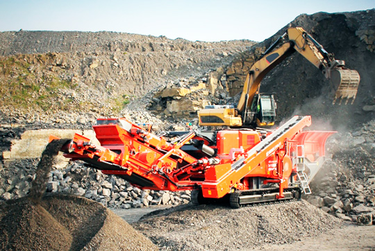 Новая горизонтальная ударная дробилка Terex Finlay I-100RS Новая горизонтальная ударная дробилка Terex Finlay I-100RS