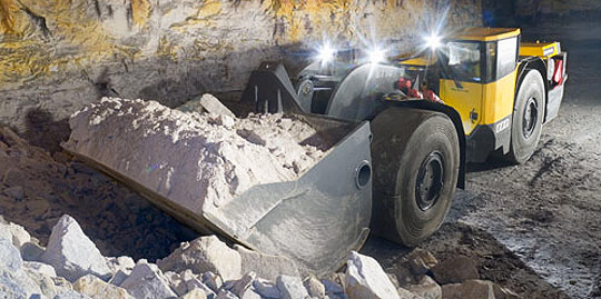 Погрузочно-доставочная машина Atlas Copco 