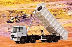 самосвал CAMC 8x4