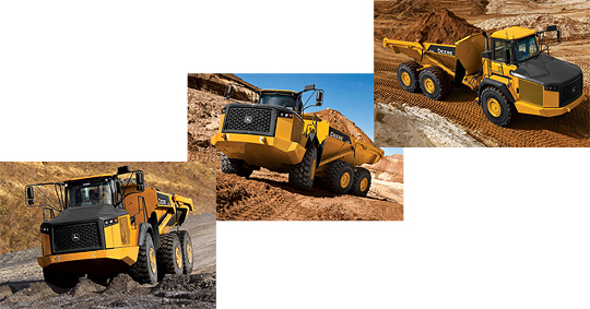 Карьерный самосвал John Deere