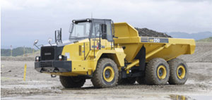 шарнирно-сочлененный самосвал Komatsu HM250-2