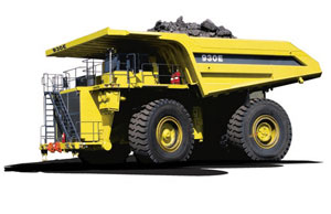 Карьерный самосвал Komatsu_930 