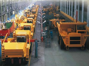Производственные площади БелАз