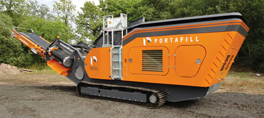 Мобильная дробилка Portafill 7000IC 