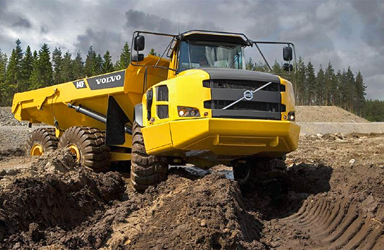 Сочлененный самосвал Volvo A40F Сочлененный самосвал Volvo A40F