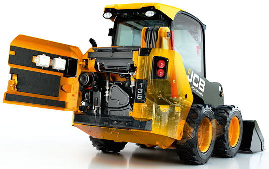 JCB представила пять новых моделей мини-погрузчиков с бортовым поворотом 