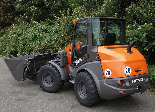 Мини-погрузчик Hitachi ZW75-6
