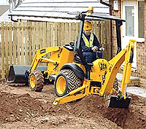 мини экскаватор-погрузчик JCB MINI CX 