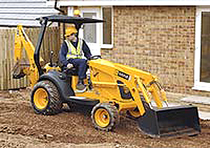 мини экскаватор-погрузчик JCB MINI CX 