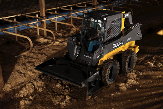 Мини-погрузчик Deere 318Е