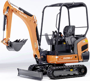 мини-экскаватор Kubota KX016-4