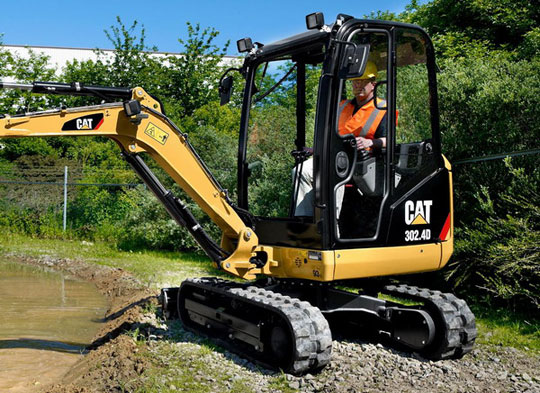 Новинки в серии мини-экскаваторов от Caterpillar