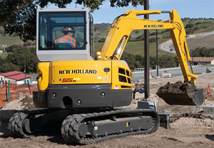 Мини-экскаватор New Holland E55Bx