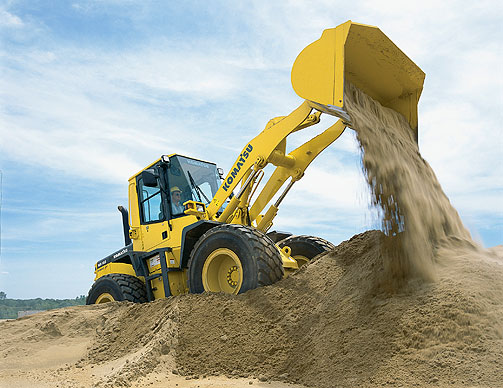 Колесный фронтальный погрузчик Komatsu WA180