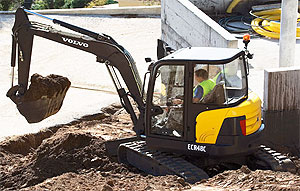 Мини-экскаватор Volvo ECR48C