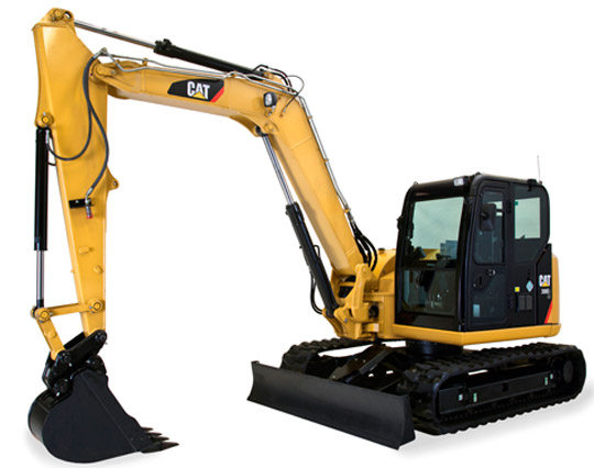 Самый экологически чистый мини-экскаватор в мире от Caterpillar