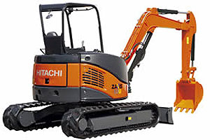 Мини-экскваторы Hitachi Zaxis-3