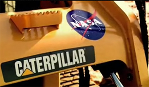 Разработка техники Caterpillar и NASA для Луны
