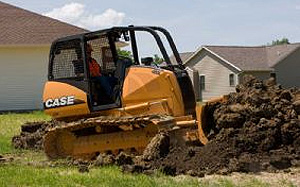 Мини-бульдозер Case L650