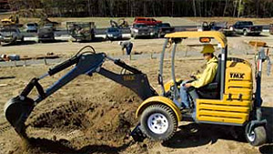 Буксируемые мини-экскаваторы TMX компании Extendquip