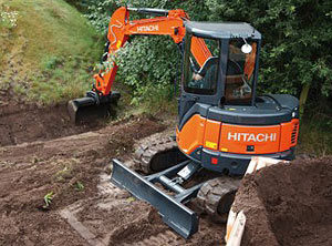 мини-экскаватор Hitachi