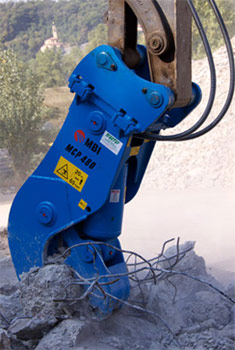 дробильный ковш Mantovanibenne MCP480