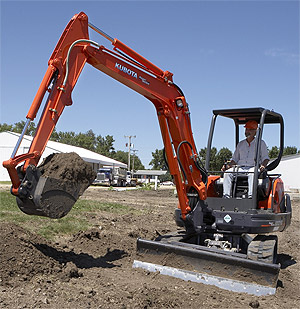 Мини-экскаватор Kubota KX121-3 Super Series 