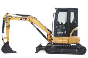 Мини-экскаватор Caterpillar 303C SR REGA