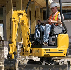 Мини-экскаватор New Holland E10SR