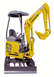 Мини-экскаватор New Holland E18SR Могильщик (Gravedigger) 