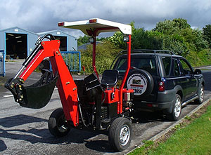 мини-экскаватор Powerfab TD1