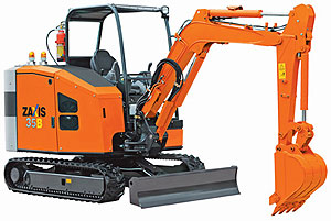 мини-экскаватор Hitachi ZX35B
