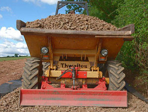 Думпер с отвалом NudgeBlade