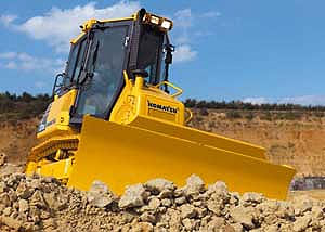 Бульдозер komatsu