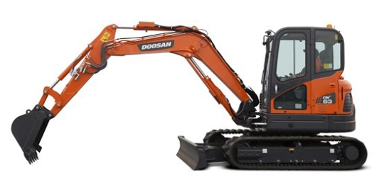  экскаватор DX63-3