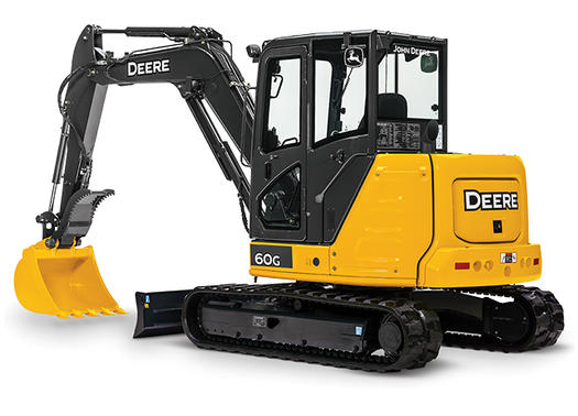 В свет вышли новые мини-экскаваторы John Deere 