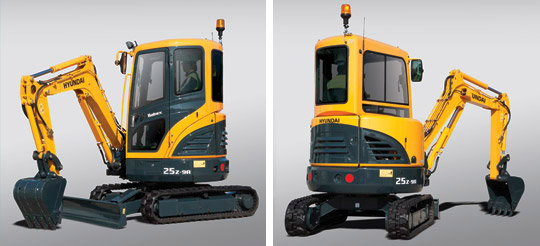Bauma-2013: мини-экскаватор Hyundai R25Z-9A 