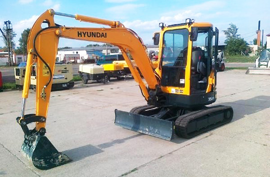 Мини-экскаватор Hyundai R35Z-9