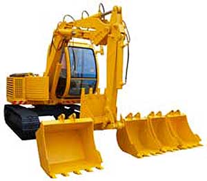 Малогабаритный гусеничный экскаватор ЧТЗ ЭО-112