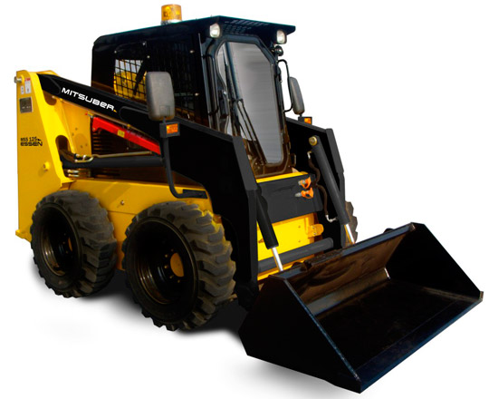 Мини-погрузчик MSS125 от MITSUBER теперь в России 