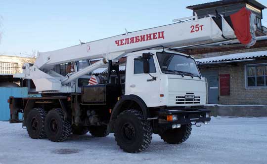 Автокран ЧЕЛЯБИНЕЦ КС-55732 